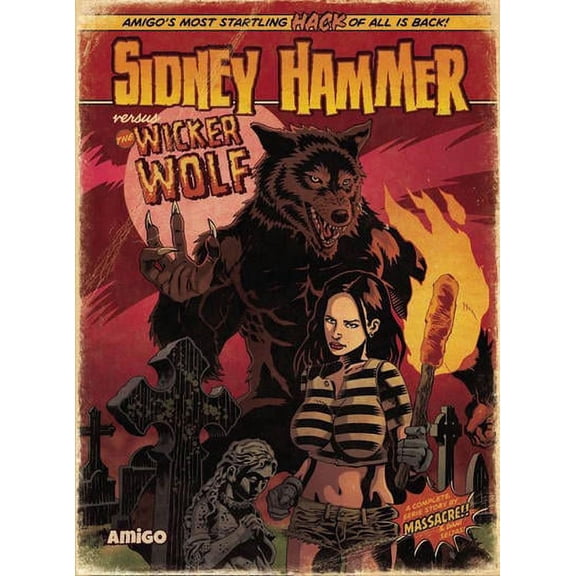 Sidney Hammer Versus The Wicker Wolf #1 VF ; Amigo Comic Book