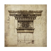 Sidney Paul and Co. ' Column I' Canvas Art