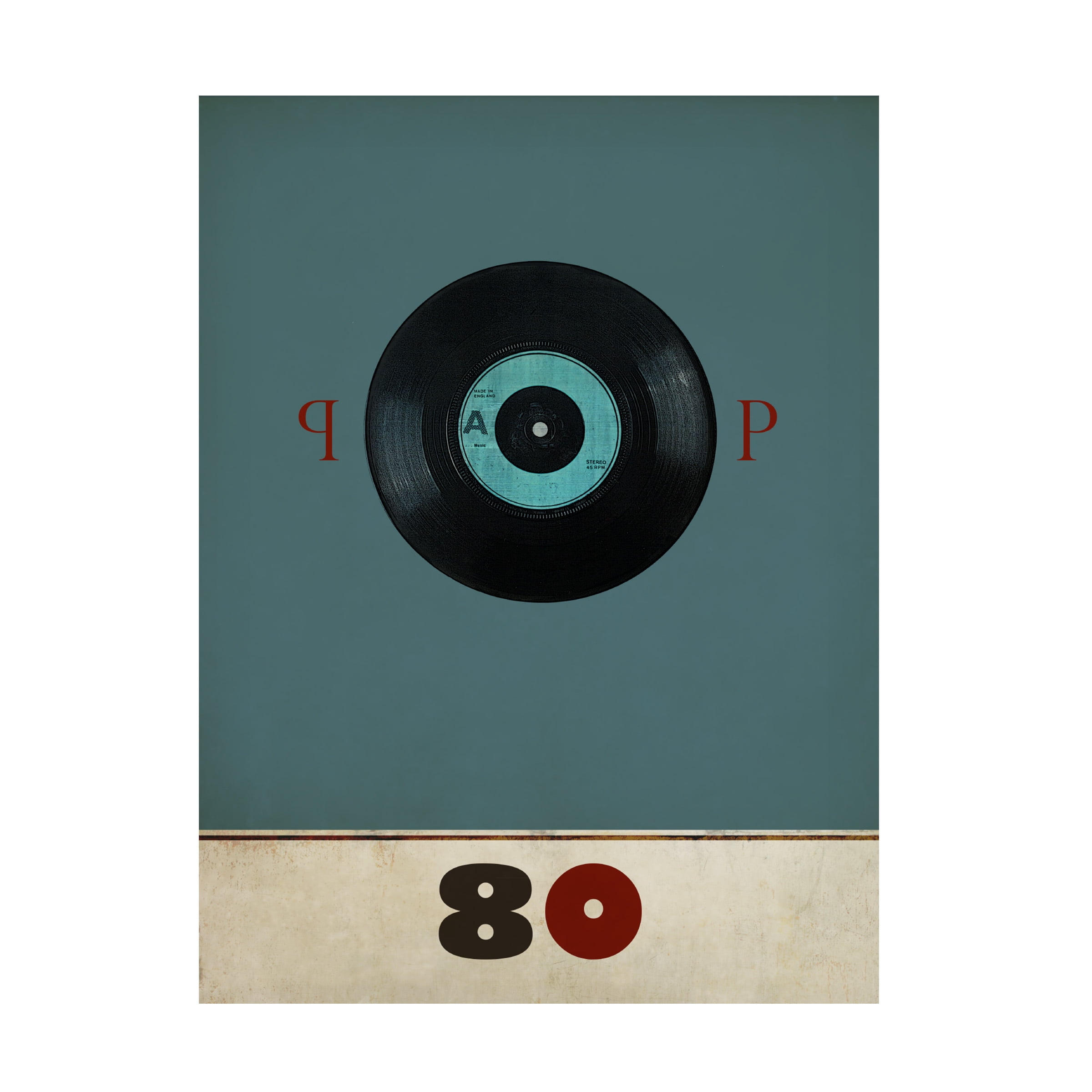 Sidney Paul and Co. 'Vinyl 80' Canvas Art
