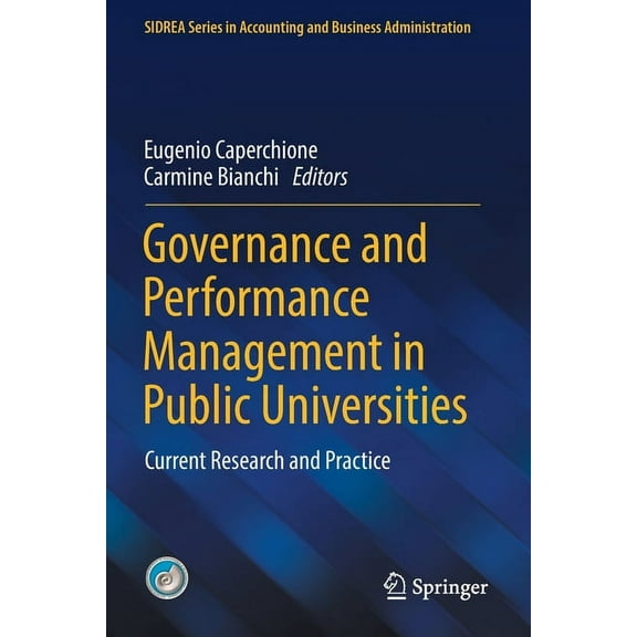 Sidrea Accounting and Business Administr Governance and Performance Management in Public Universities: Current Research and Practice, (Paperback)