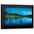 thumbnail image 1 of Sie, Lee 14x11 Black Modern Framed Museum Art Print Titled - The Blue Lake, 1 of 5