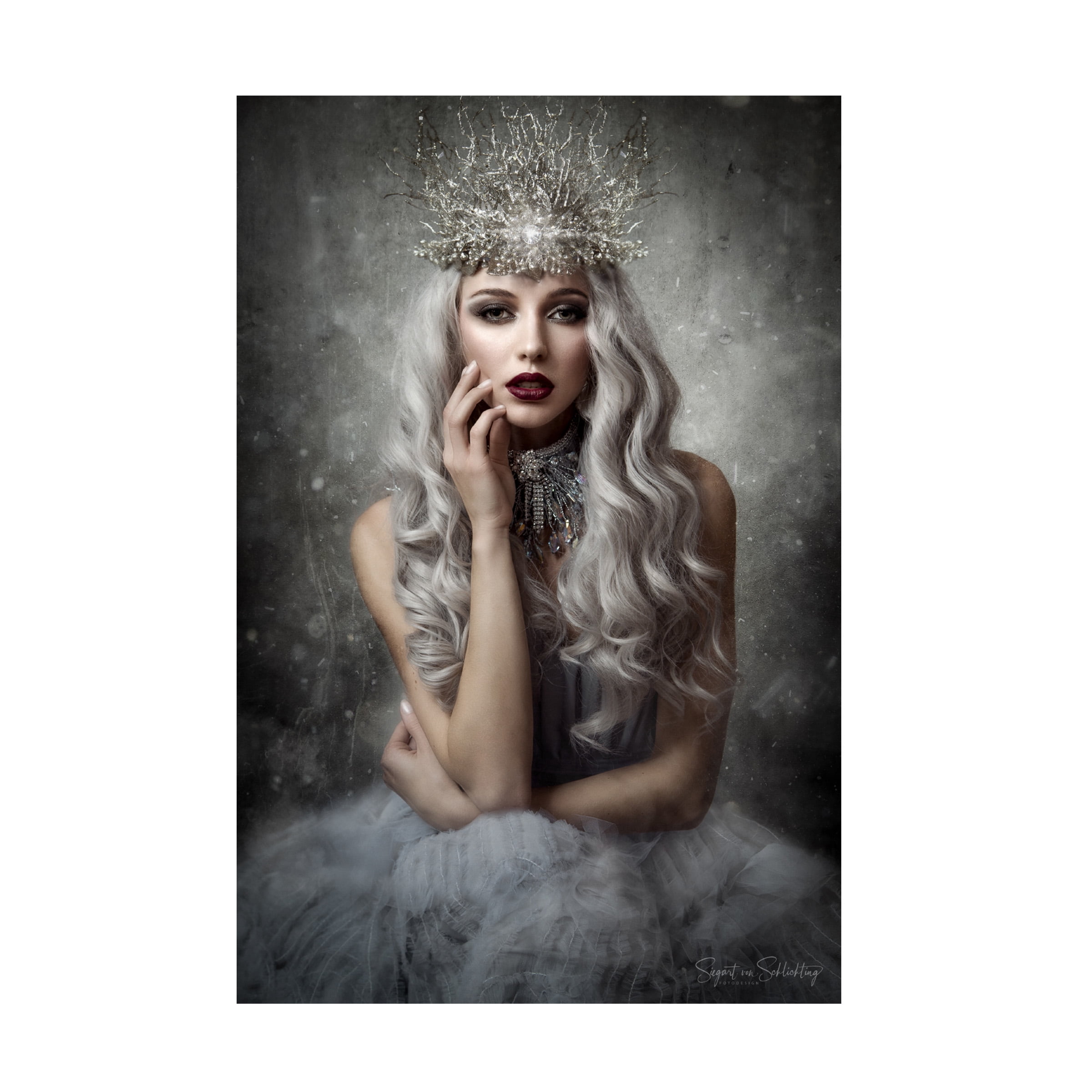 Siegart 'Ice Princess' Canvas Art