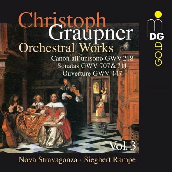 Siegbert Rampe - Orchestral Works 3: Overture GWV 447 - Music & Performance - CD
