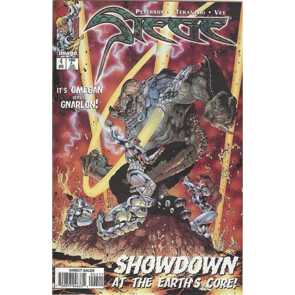 Siege #4 VF ; Image Comic Book