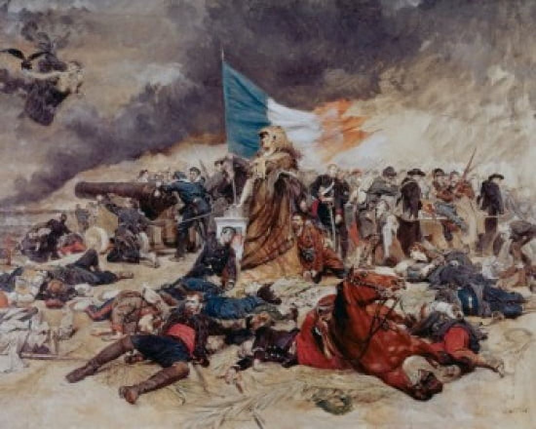 Siege Of Paris Sd 1870 Jean Louis Ernest Meissonier (1815-1891 French) Oil On Canvas Canvas Art - Jean Louis Ernest Meissonier (18 x 24)