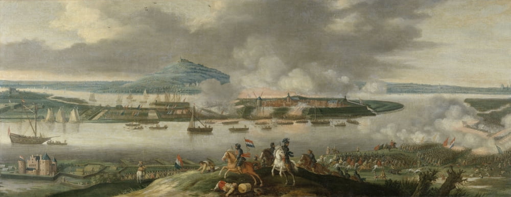 Siege Of Schenckenschans By Prince Frederick Henry Canvas Art - (24 x 18)