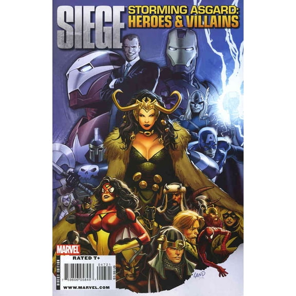 Siege: Storming Asgard - Heroes And Villains #1A VF ; Marvel Comic Book