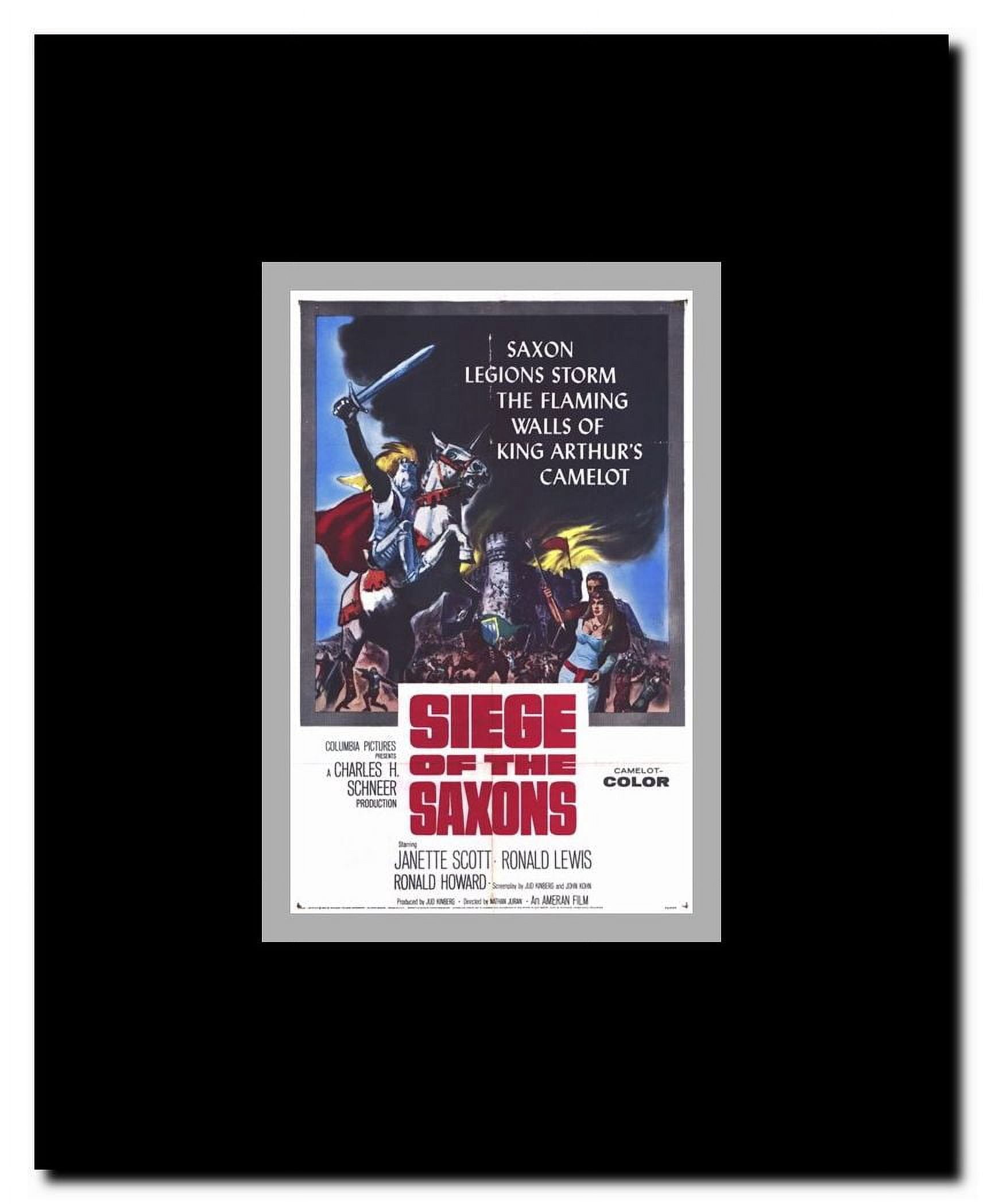 Siege of the Saxons Framed Movie Poster