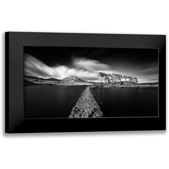 Siegel, Thomas 14x9 Black Modern Framed Museum Art Print Titled - Path To Paradise
