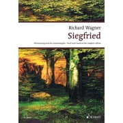 Siegfried Wwv 86 C Vocal Score Paperback by Richard Wagner