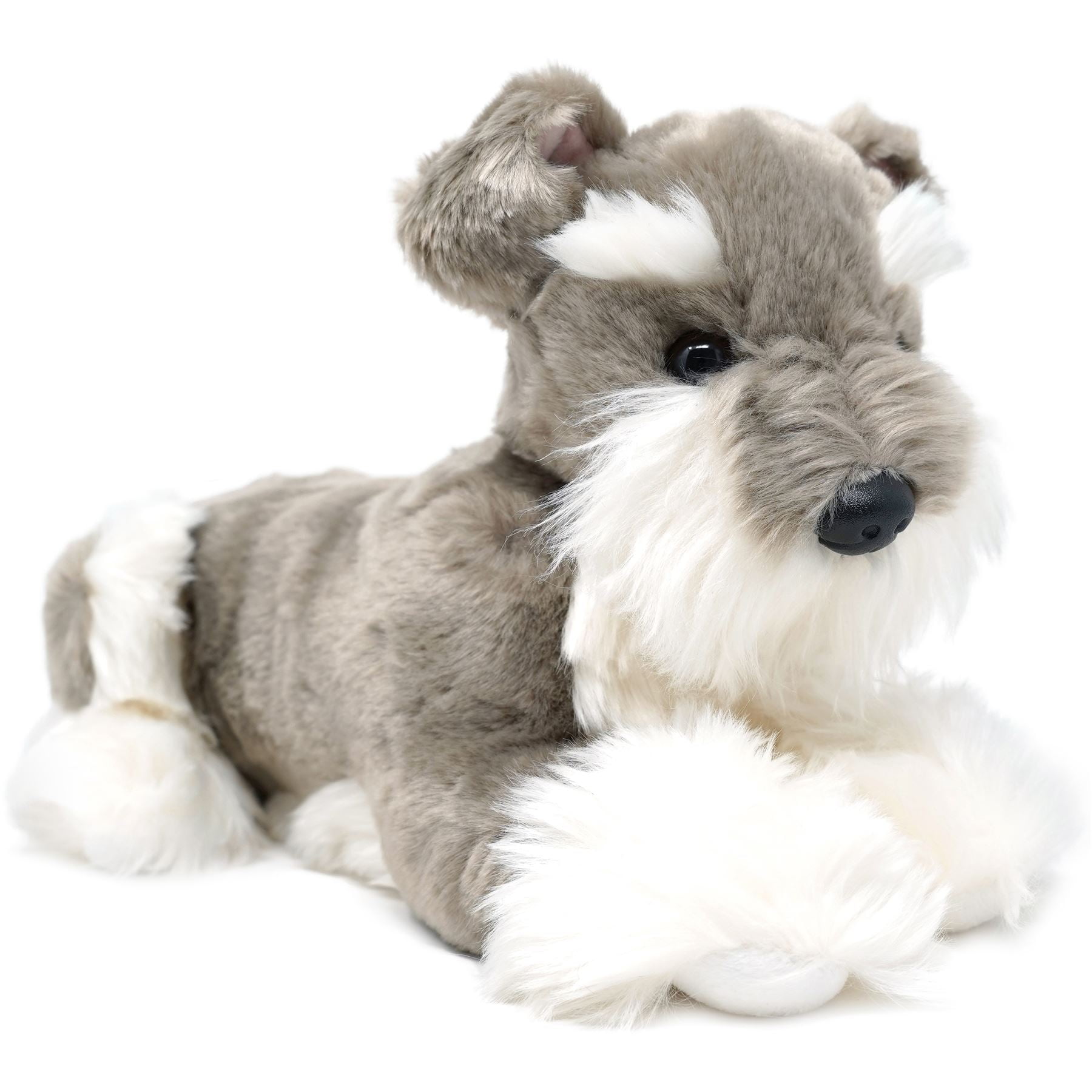 VIAHART's Realistic Siegfried the Schnauzer 12 Inch Stuffed
