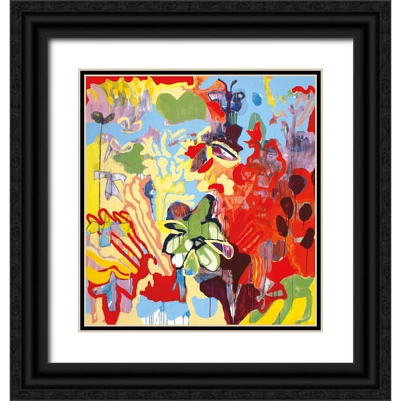 Siegmann, Sofie 15x16 Black Ornate Wood Framed with Double Matting Museum Art Print Titled - Amarisli