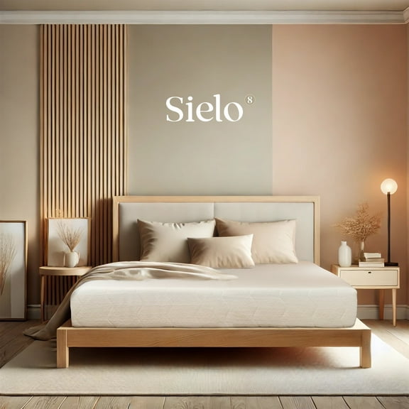 Sielo 8" Twin Gel Mattress with CertiPUR US Certified Foam