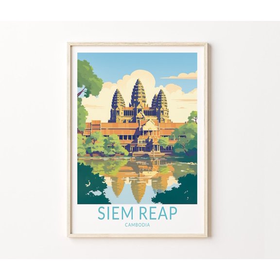 Siem Reap Cambodia Travel Home Decor