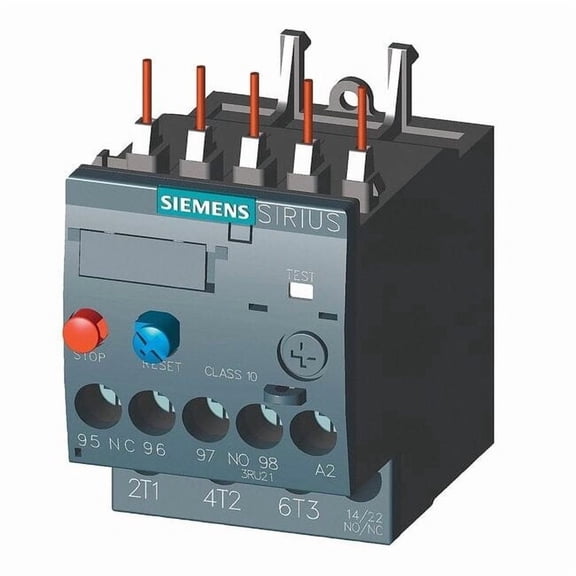 Siemens OverloadRelay, IEC, Thermal, Auto/Manual 3RU21161AB0