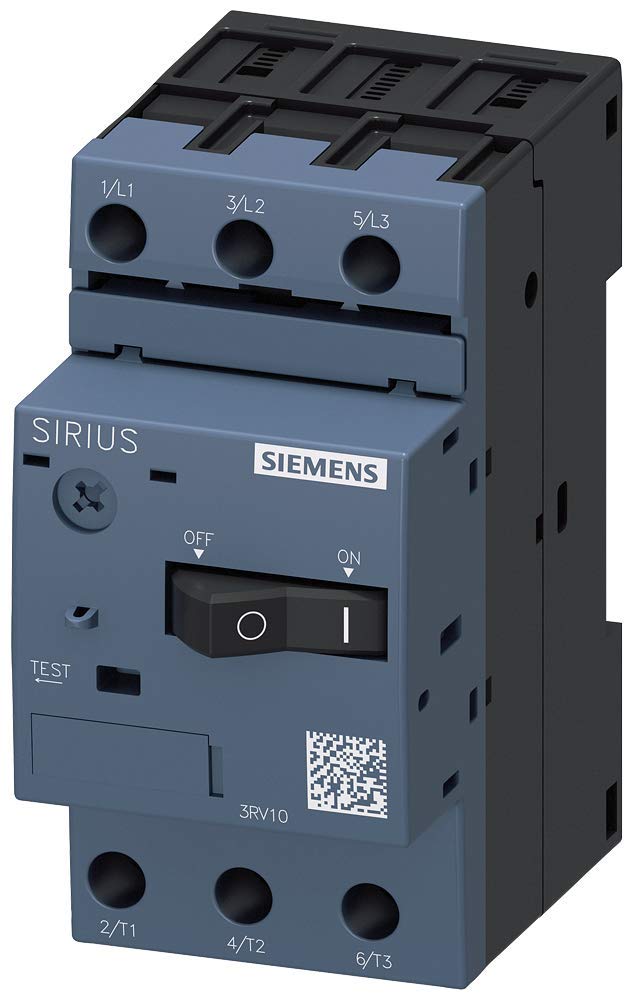 Siemens 3RV10111CA10 CircuitBreaker Size S00, for Motor Protection