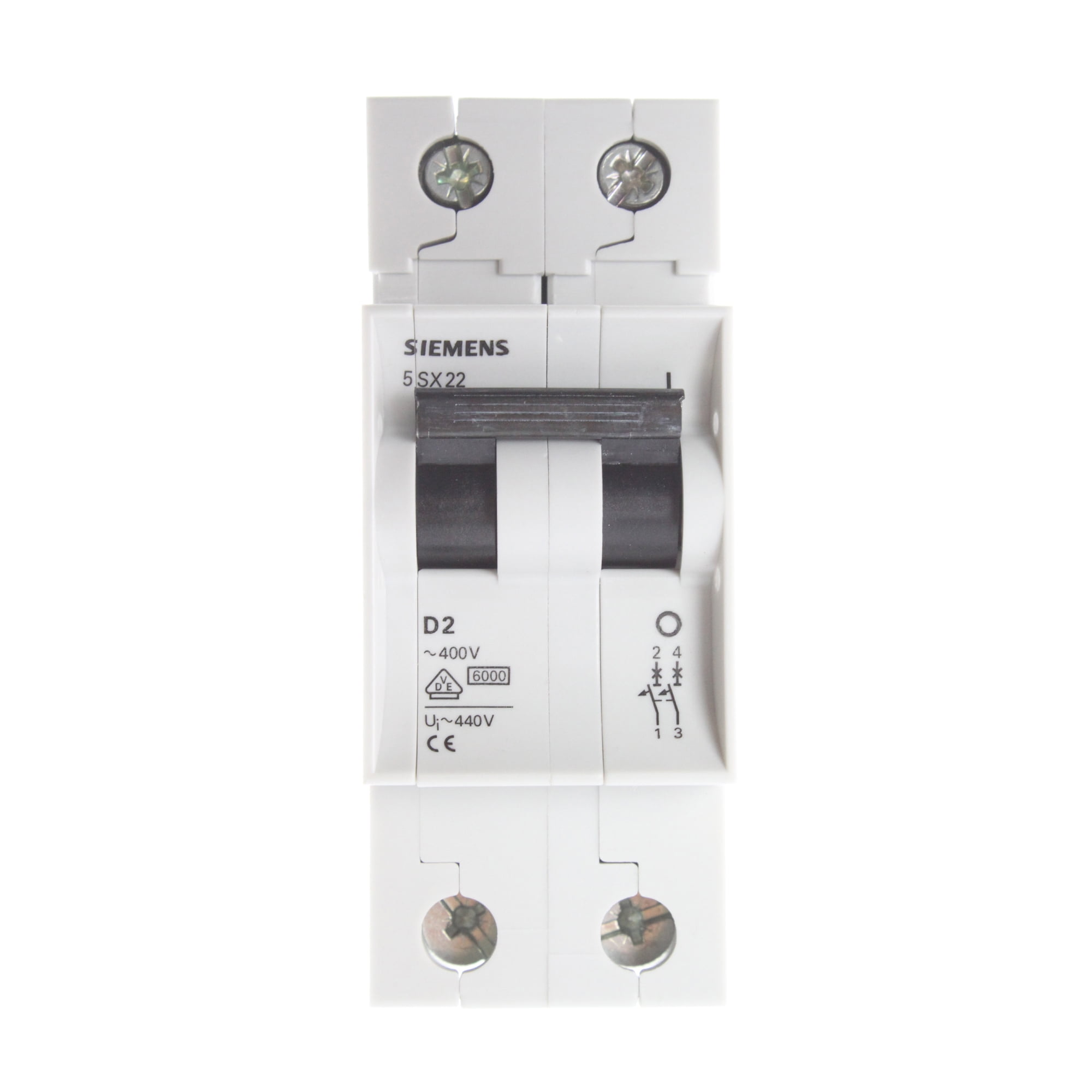 xxx breaker 2 「xxxbreaker2」 Siemens 5SX2-202-8 Miniature Circuit Breaker, 2-Pole, 400-Volt, 2