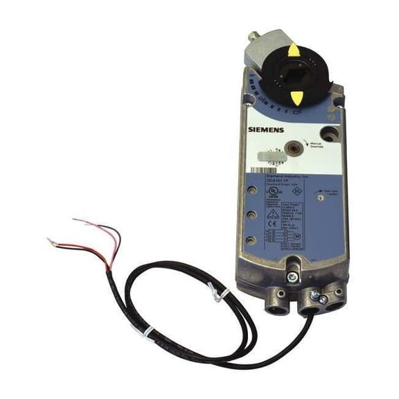 Siemens Electric Actuator,24VAC/DC,160 in.-lb. GCA151.1P