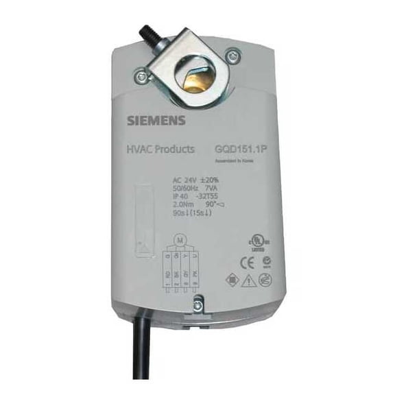 Siemens Electric Actuator,20 in.-lb.,120VAC GQD221.1U
