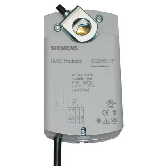 Siemens Electric Actuator,20 in.-lb.,120VAC GQD221.1U