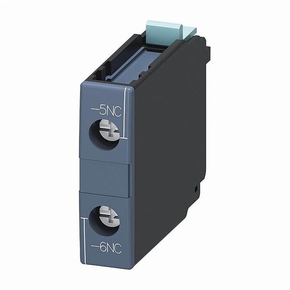 Siemens Auxiliary Switch, 0NO/1NC, 1 Pole 3RH1921-1CD01
