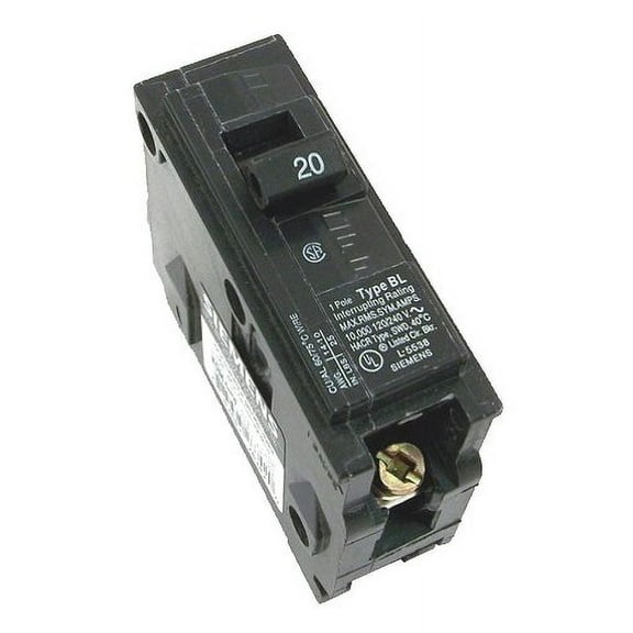 Siemens B150 50-Amp Single Pole 120-Volt 10KAIC Bolt in Breaker by Siemens -HI