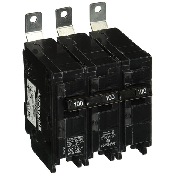 Siemens B3100 100-Amp 3Pole 240-Volt Bolt in Breaker