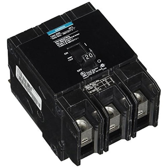 Siemens BQD320 3 Pole 20 Amp Circuit Breaker BQD
