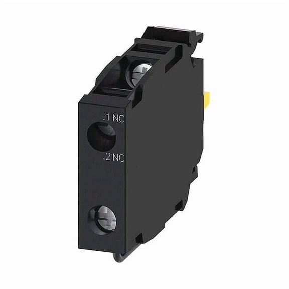 Siemens Contact Block,Momentary Action,22mm 3SU1400-1AA10-1HA0
