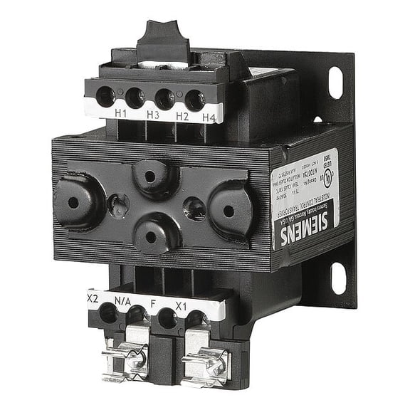 Siemens Control Transformer, 75 VA, 120V AC, 240/480V AC MT0075A