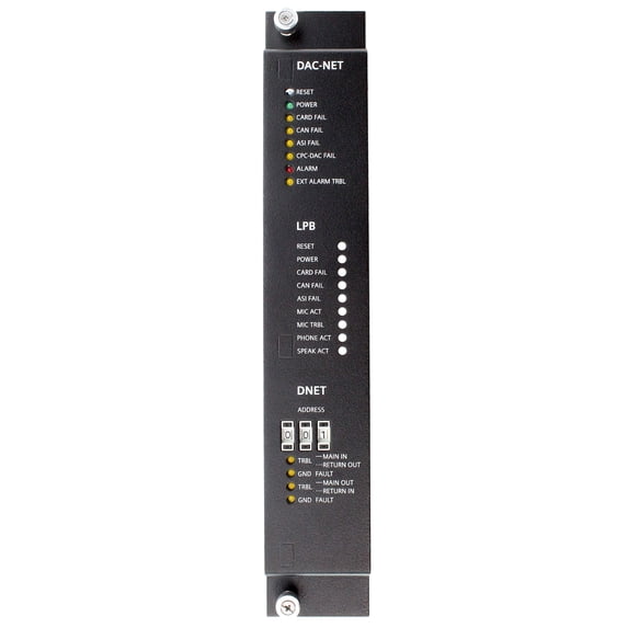 Siemens DAC-NET 500-035100 FF XLS Digital Audio Card