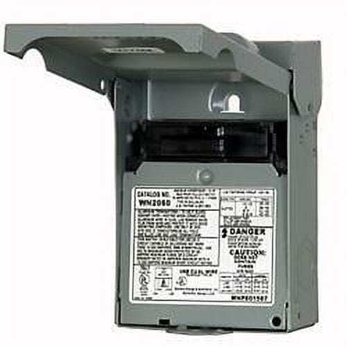 Siemens Energy 6929566 WN2060U 2 Pole 2 Wire Nfusd AC Switch Disc, 60 amp