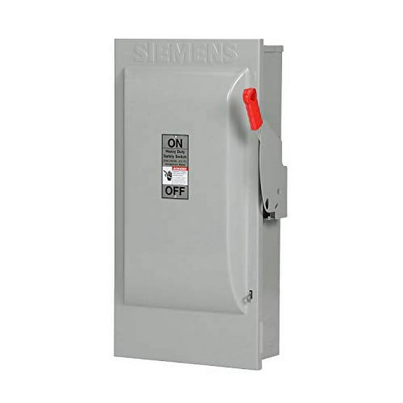Siemens HF224N 200 Amp 240v 2 Pole 3 Wire Fusible Fused Safety Switch Disconnect