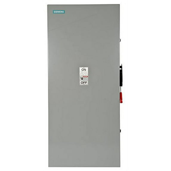 Siemens HF366 600-Amp 3 Pole 600-volt 3 Wire Fused Heavy Duty Safety Switches