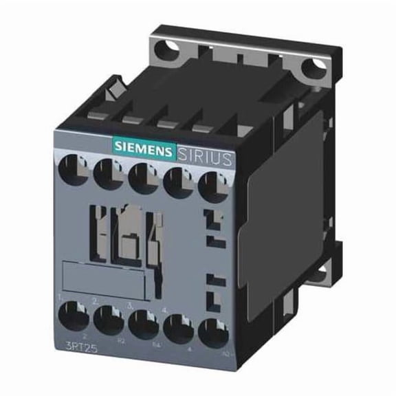 IEC Magnetic Contactor, No Auxiliary Contacts, 110V-120V AC, 4 P, Non-Reversing, Screw