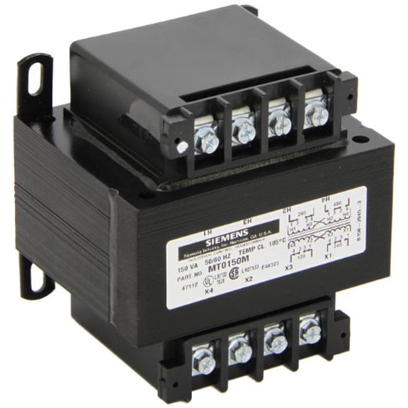 Siemens Industrial Controls MT0150M 150VA Power Transformer