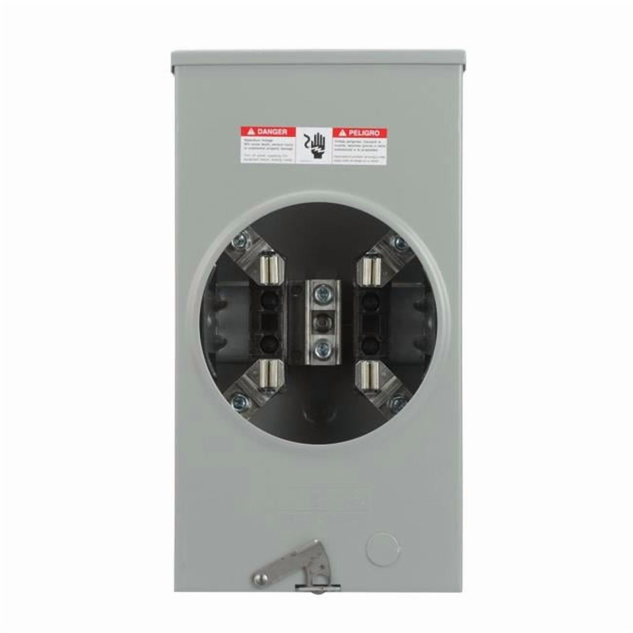 Siemens Industry UAT317-OPGP 200A Overhead Fed Meter Socket - Walmart.com