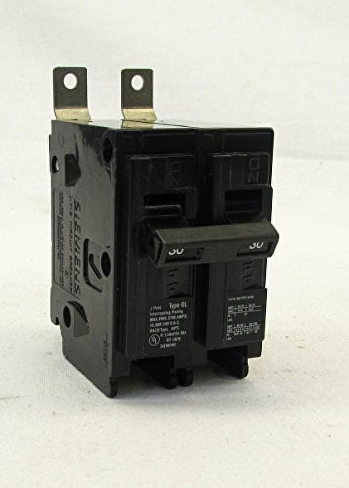 Siemens Circuit Breaker,30A,Bolt On,120/240V,2P B230