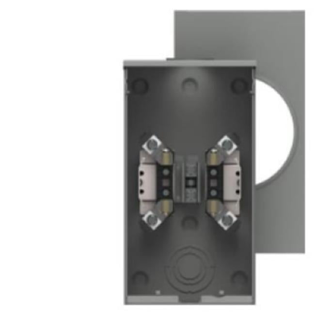 Siemens Industry UAT317-0GF 200A 4 Jaw Meter Overhead Ringless Socket ...