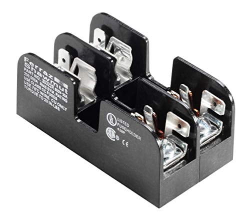 Siemens KCCFPX2R Primary Fuse Kit, 2 Pole Class CC Fuse Block, Mounting ...