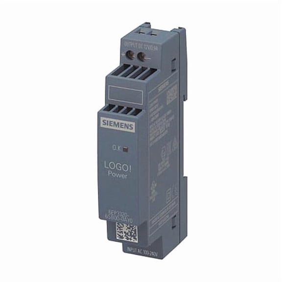 Siemens LOGOPOWER 12 V / 0.9 A Stabilized power 6EP33206SB000AY0