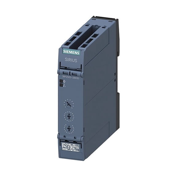 Multifunction Time Delay Relay, 15 Functions 240V AC, SPDT 3RP25052BW30