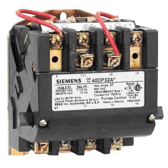 Siemens NEMAMagContactor,NonReversing,110/120VAC 40EP32AF