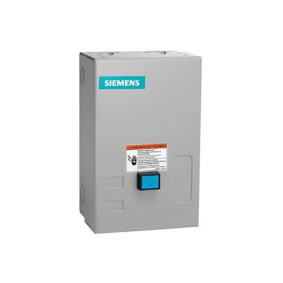 NEMA Magnetic Motor Starter, Non-Reversing, 1NO, 208V AC, 3 P, Screw