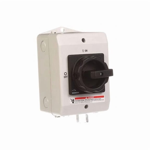 Siemens Nonfusible, Safety Switch, Heavy Duty, 600 V, 3PST 3LD20640TB510US2