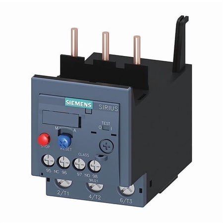 Siemens OverloadRelay, IEC, Thermal, Auto/Manual 3RU21364JB0