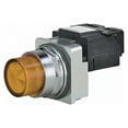 thumbnail image 1 of Siemens Pilot Light, Amber, 30mm, LED 52PL4E9XB, 1 of 1