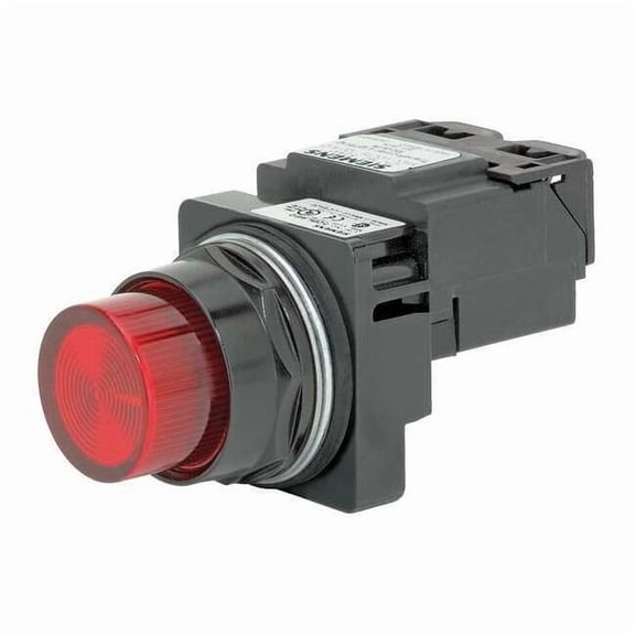 Pilot Light,Full Voltage,Red,120VAC/DC 52BL4E2