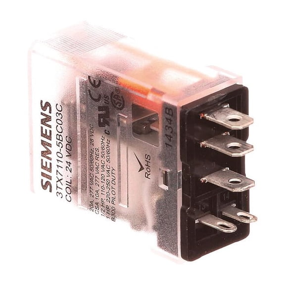 Siemens Plug-In Relay, 24V DC, 15 A, 5 Pins 3TX71105BC03C