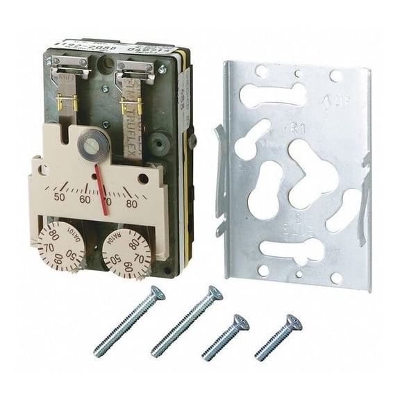 Siemens Pneumatic Tstat,Heat/Cool,2Pipe,High 192-208